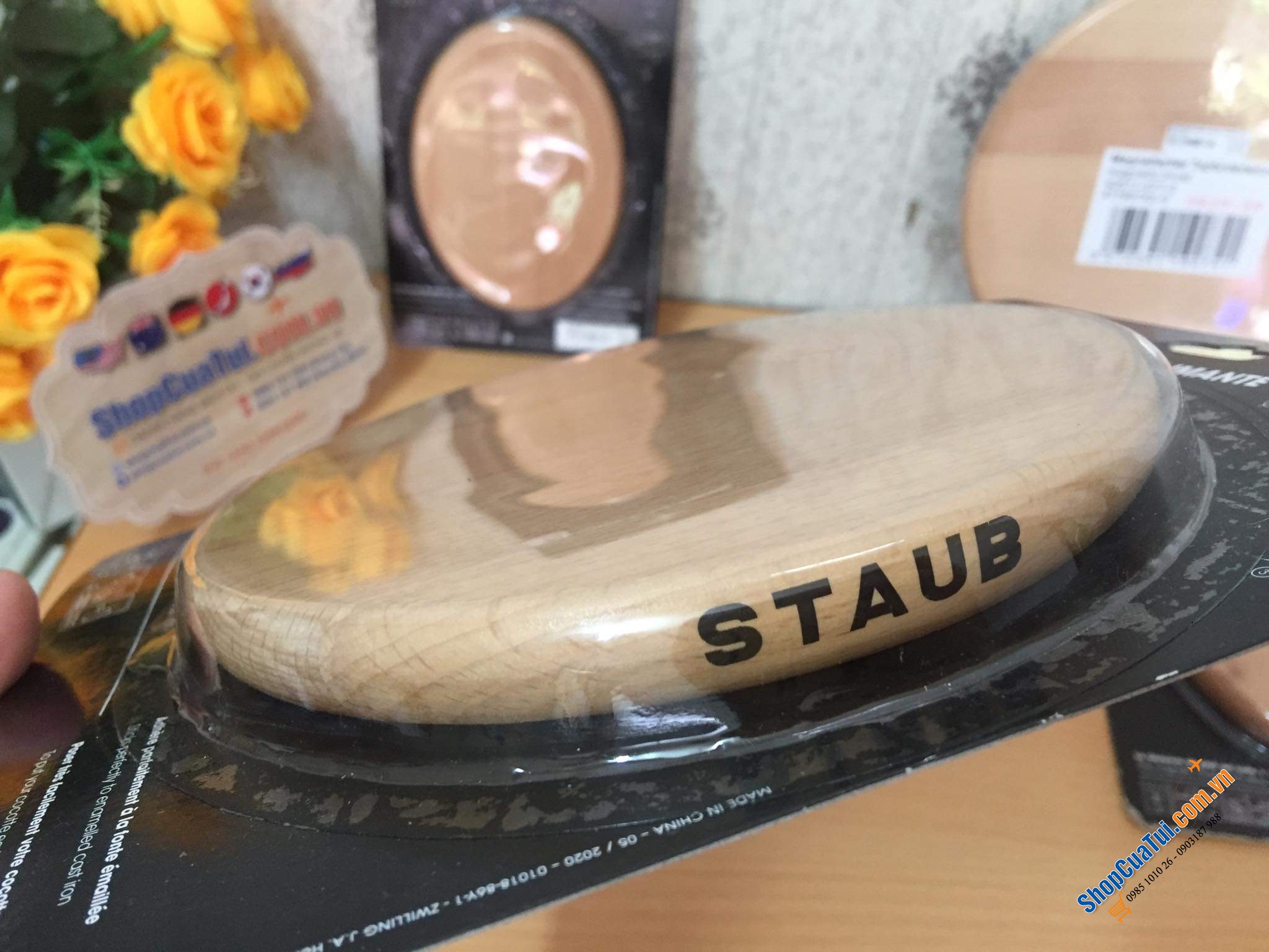 TẤM LÓT NỒI TÍCH HỢP NAM CHÂM STAUB