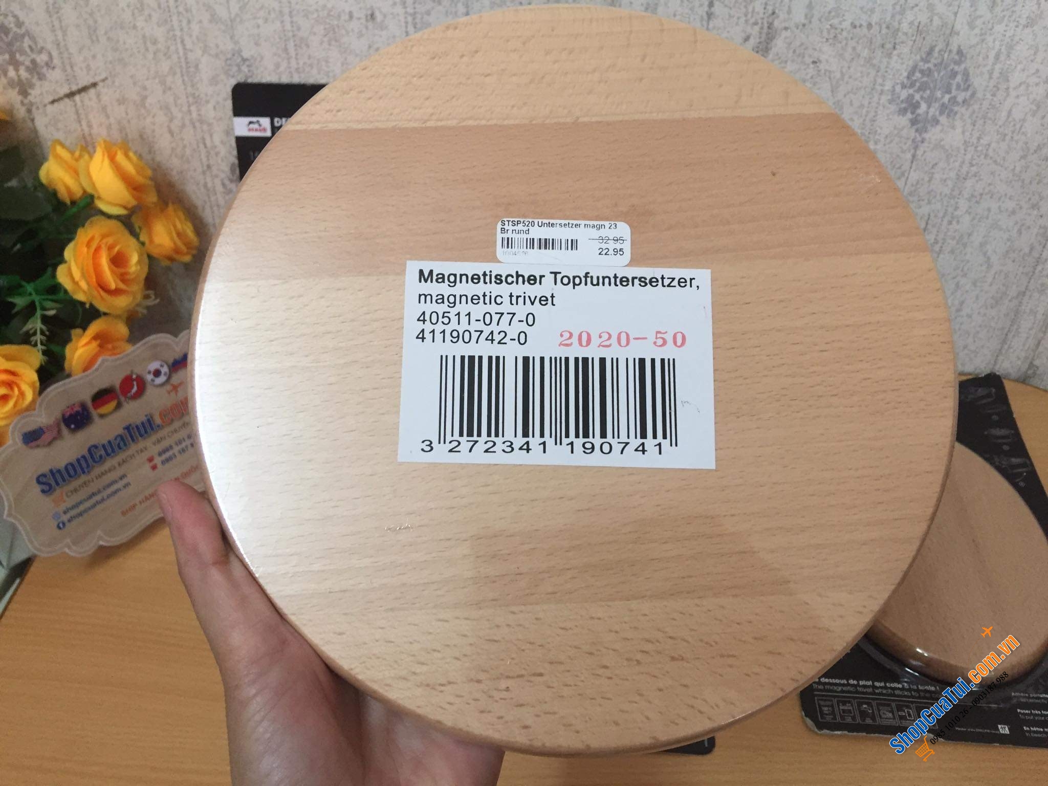 TẤM LÓT NỒI TÍCH HỢP NAM CHÂM STAUB