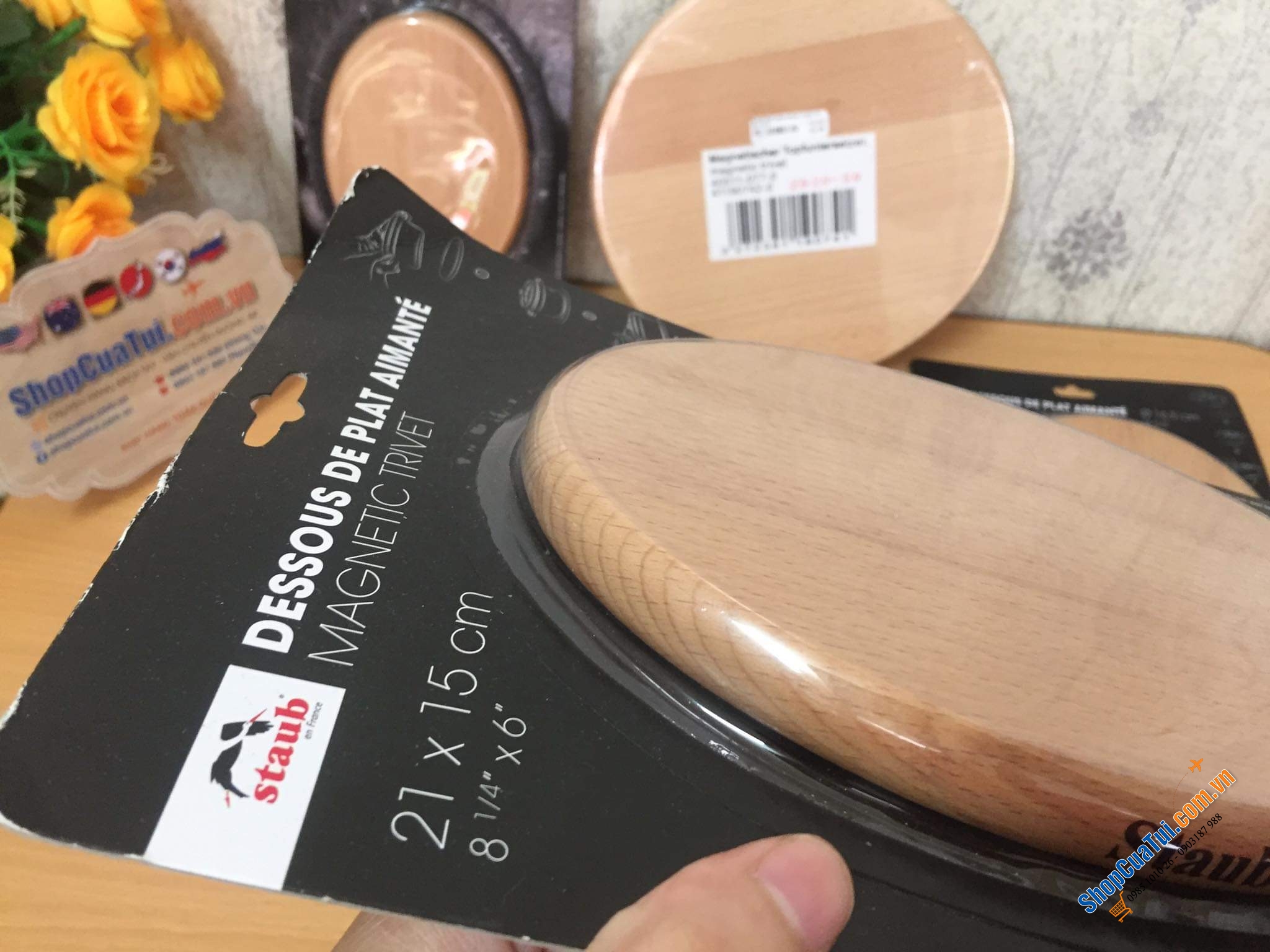 TẤM LÓT NỒI TÍCH HỢP NAM CHÂM STAUB