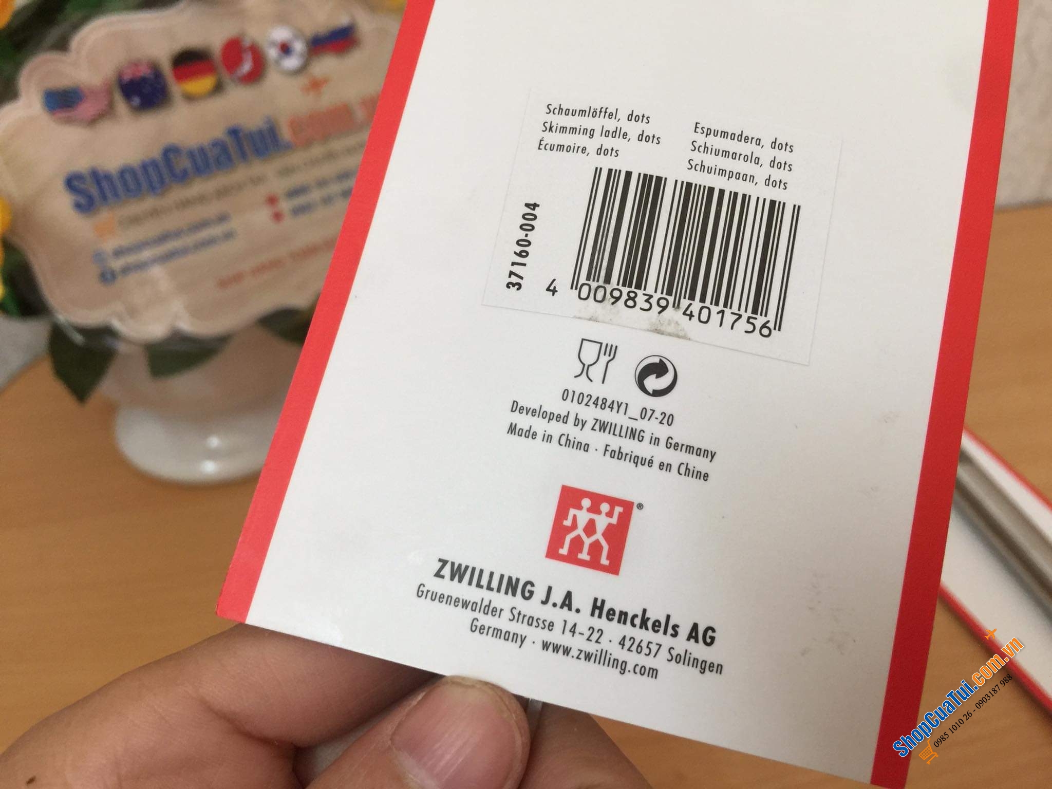 Muôi THỦNG INOX ZWILLING PRO