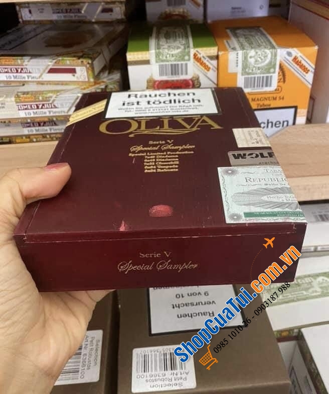 Cigar Oliva V special sample box 5 điếu - Xì Gà nội địa Đức