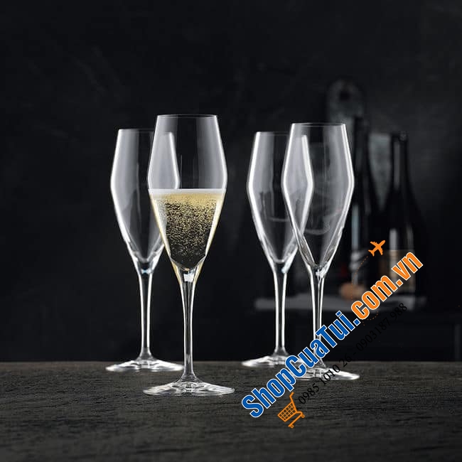 Bộ 4 Ly Champange Nachtmann Vinova 98075 dung tích 280ml