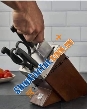 BỘ DAO TỰ MÀI ZWILLING FOUR STAR 7 MÓN - set dao có khả năng tự mài - made in Germany