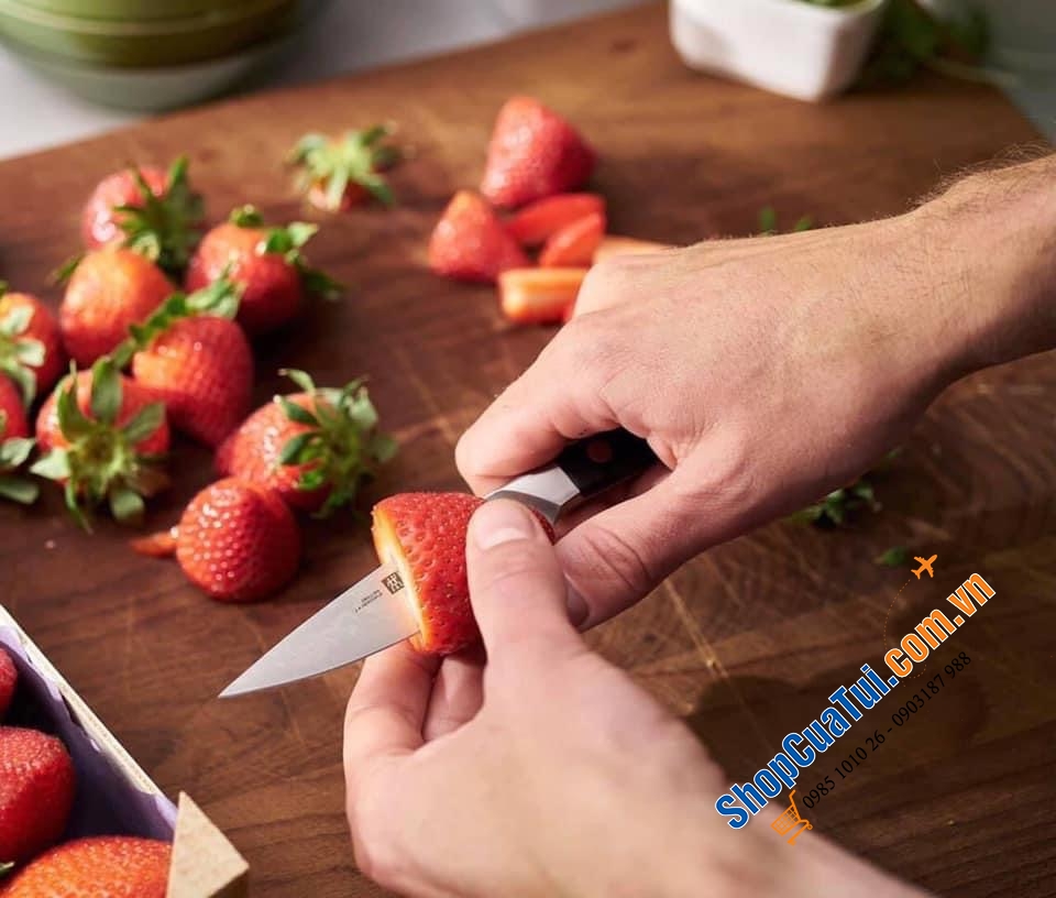 BỘ DAO TỰ MÀI ZWILLING FOUR STAR 7 MÓN - set dao có khả năng tự mài - made in Germany