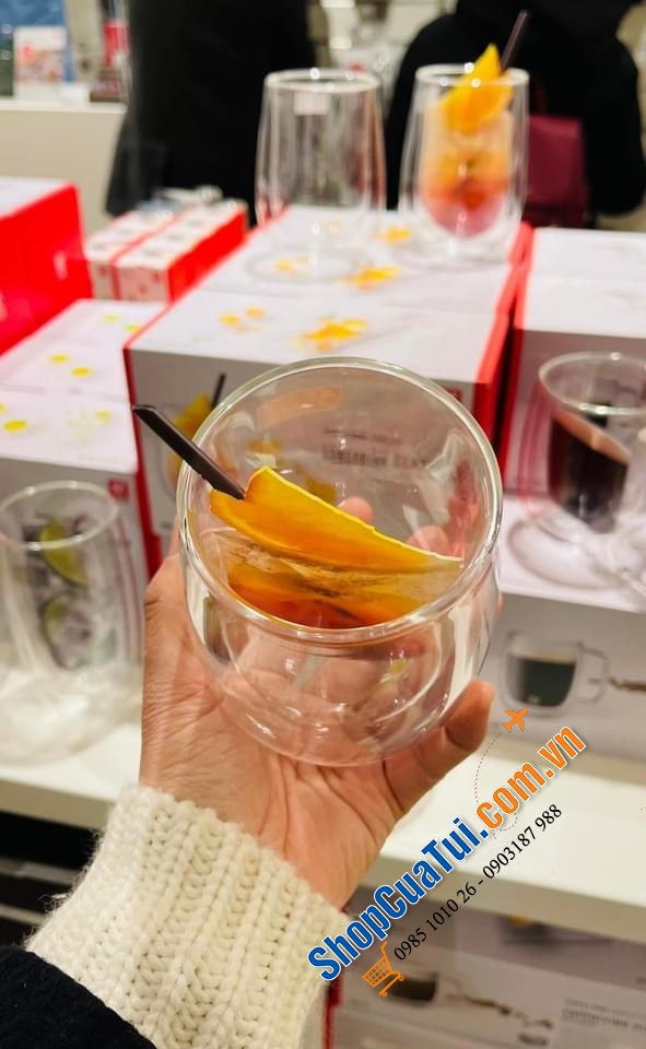 Cốc 2 thành zwilling longdrink 296 ml.