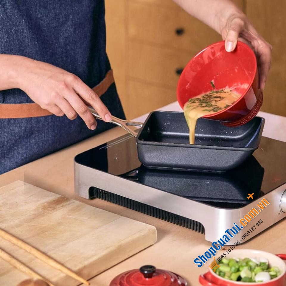 BÁT LE CREUSET KOBE 600ml màu cam Ofenrot.