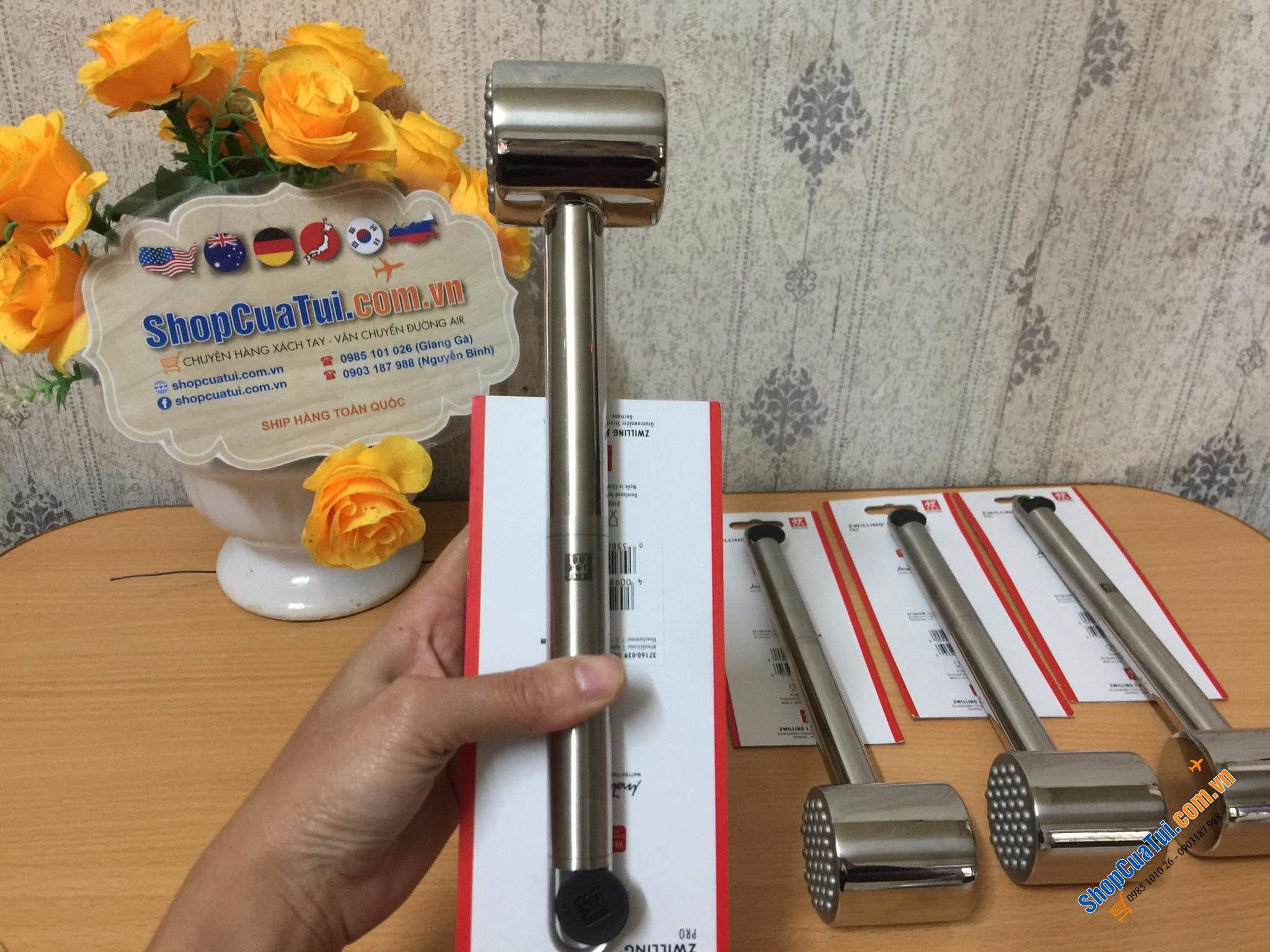 BÚA DẦN THỊT ZWILLING - ĐỨC.