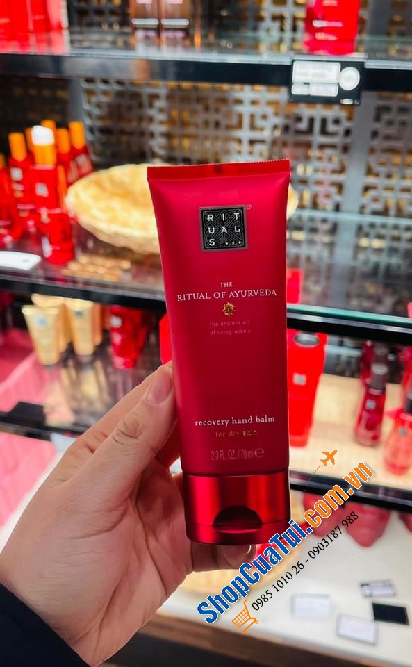 KEM TAY RITUALS ĐỎ AURVEDA 70ml.
