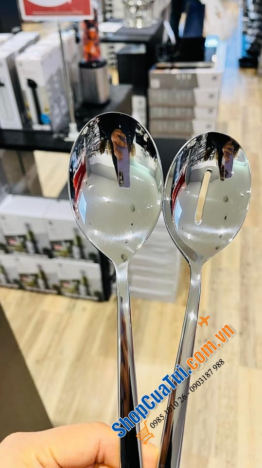 Set thìa trộn Salat hoặc đồ ăn của WMF Germany ProfiSelect.