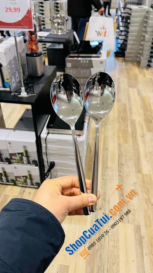 Set thìa trộn Salat hoặc đồ ăn của WMF Germany ProfiSelect.