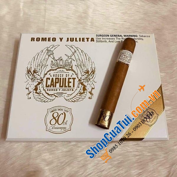 Xì gà Cigar Romeo y Julieta House Of Capulet hộp 10 điếu