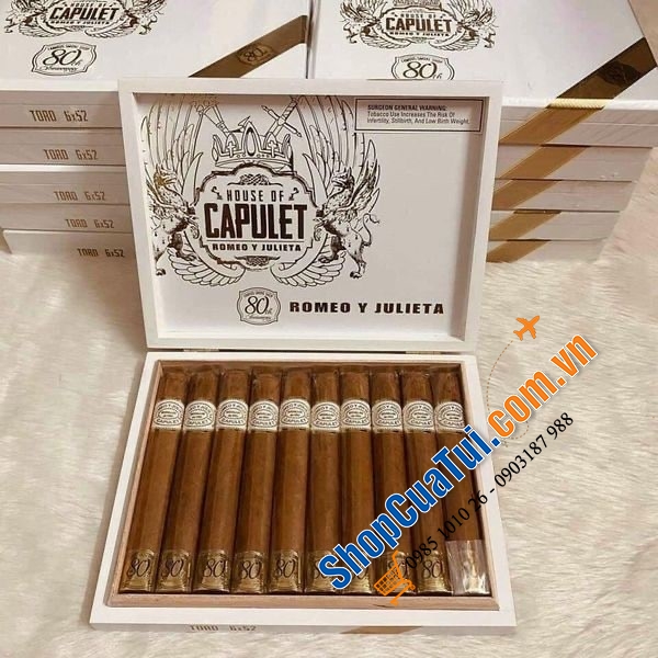 Xì gà Cigar Romeo y Julieta House Of Capulet hộp 10 điếu