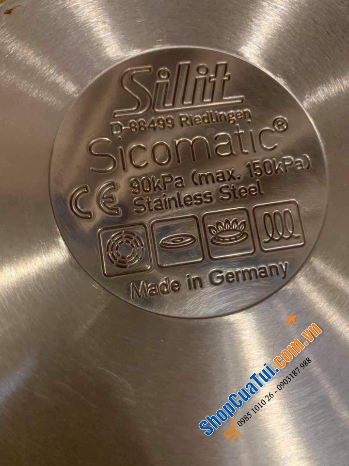 NỒI ÁP SUẤT SILIT SICOMATIC CLASSIC DUNG TÍCH 2,5 lít