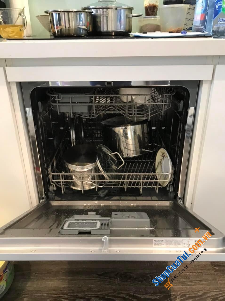 Máy rửa bát Klarstein Amazonia 8 bộ - Độc lập