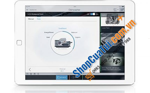 MÁY RỬA BÁT BOSCH SMS4HCI48E serie 4 - CÔNG NGHỆ HIỆN ĐẠI