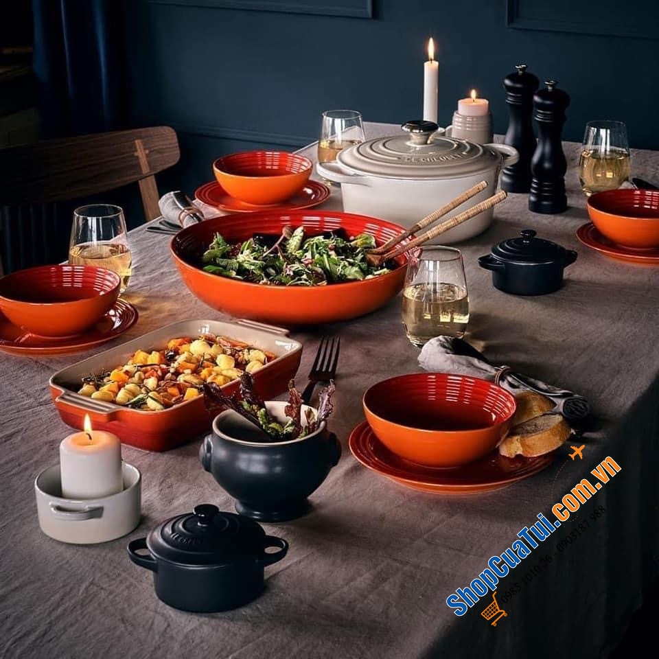 BÁT CẦU VỒNG SIÊU TO LE CREUSET 32cm - 4,2L