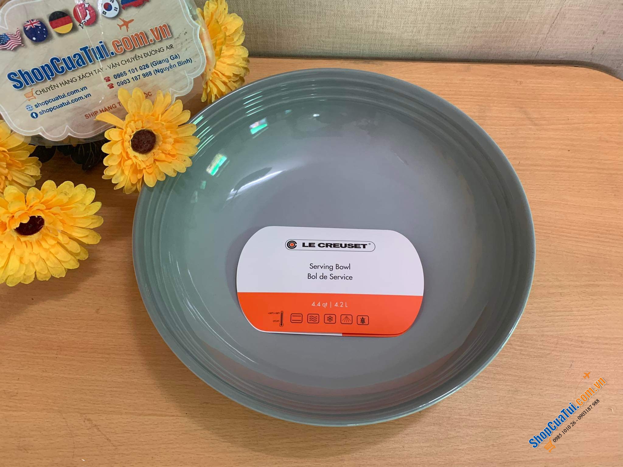 BÁT CẦU VỒNG SIÊU TO LE CREUSET 32cm - 4,2L