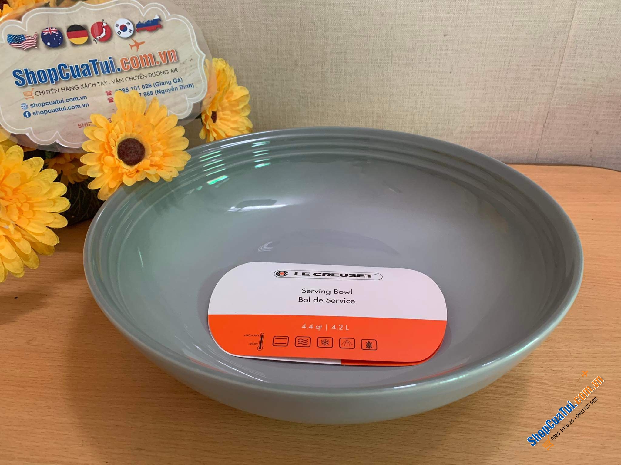 BÁT CẦU VỒNG SIÊU TO LE CREUSET 32cm - 4,2L