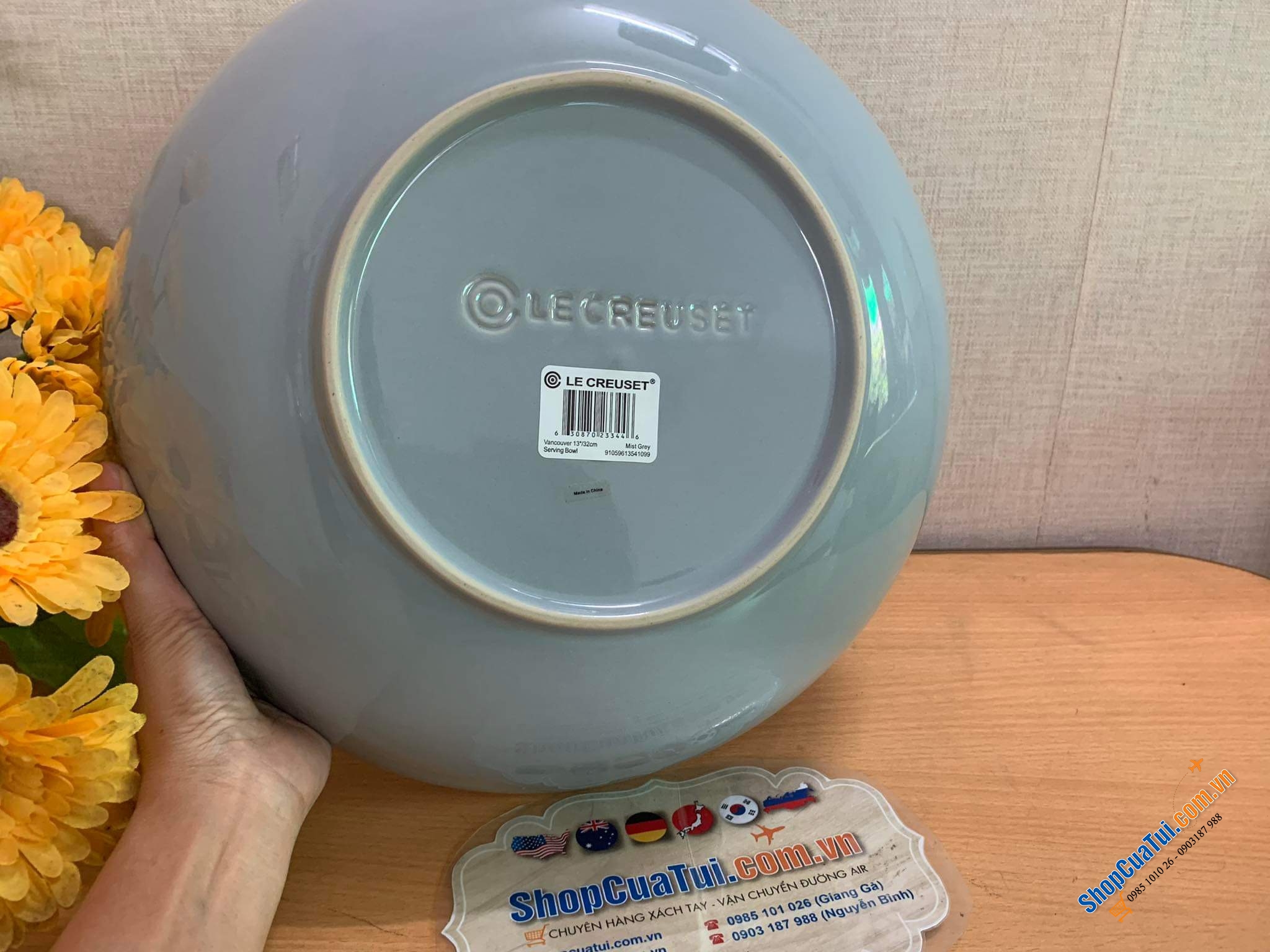 BÁT CẦU VỒNG SIÊU TO LE CREUSET 32cm - 4,2L