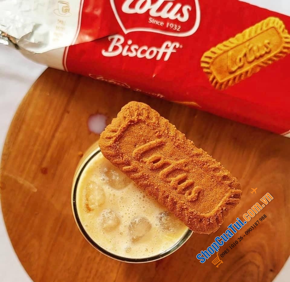 BÁNH QUY LOTUS BISCOFF 250g - HỘP 50 CÁI