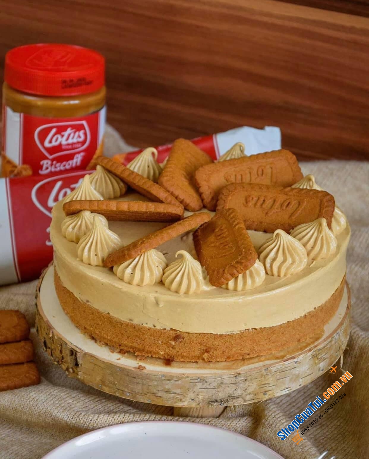 BÁNH QUY LOTUS BISCOFF 250g - HỘP 50 CÁI