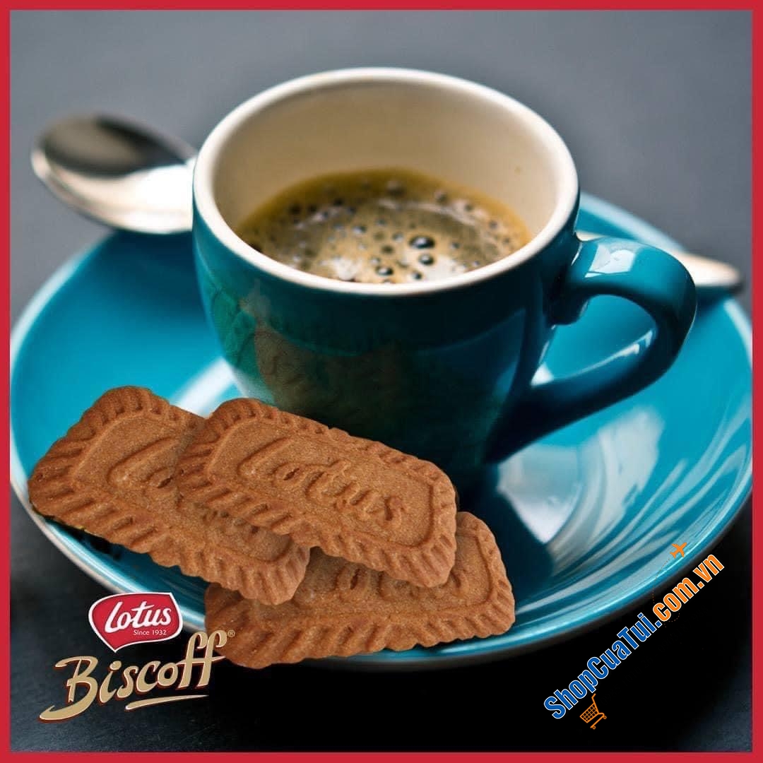 BÁNH QUY LOTUS BISCOFF 250g - HỘP 50 CÁI