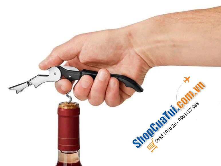DỤNG CỤ MỞ RƯỢU VANG ERNESTO 5 MÓN