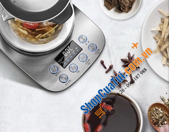 Ấm pha trà, chưng yến Cuchen Hàn Quốc 1,5 lít