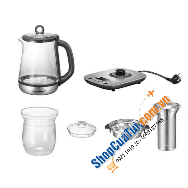Ấm pha trà, chưng yến Cuchen Hàn Quốc 1,5 lít