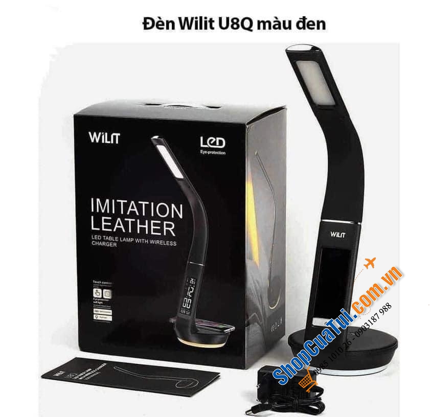 ĐÈN LED CHỐNG CẬN WILIT U8 công suất 5W   Chống cận và tích hợp thêm chức năng sạc không dây cho Smartphone