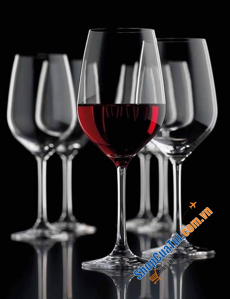 Bộ 6 ly pha lê 650ml Bohemia Columba sản xuất tại Séc