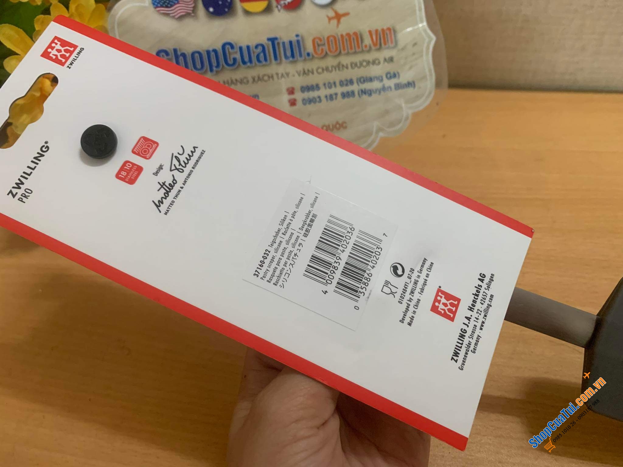 PHỚI DẸT ZWILLING PRO cực xịn xò.