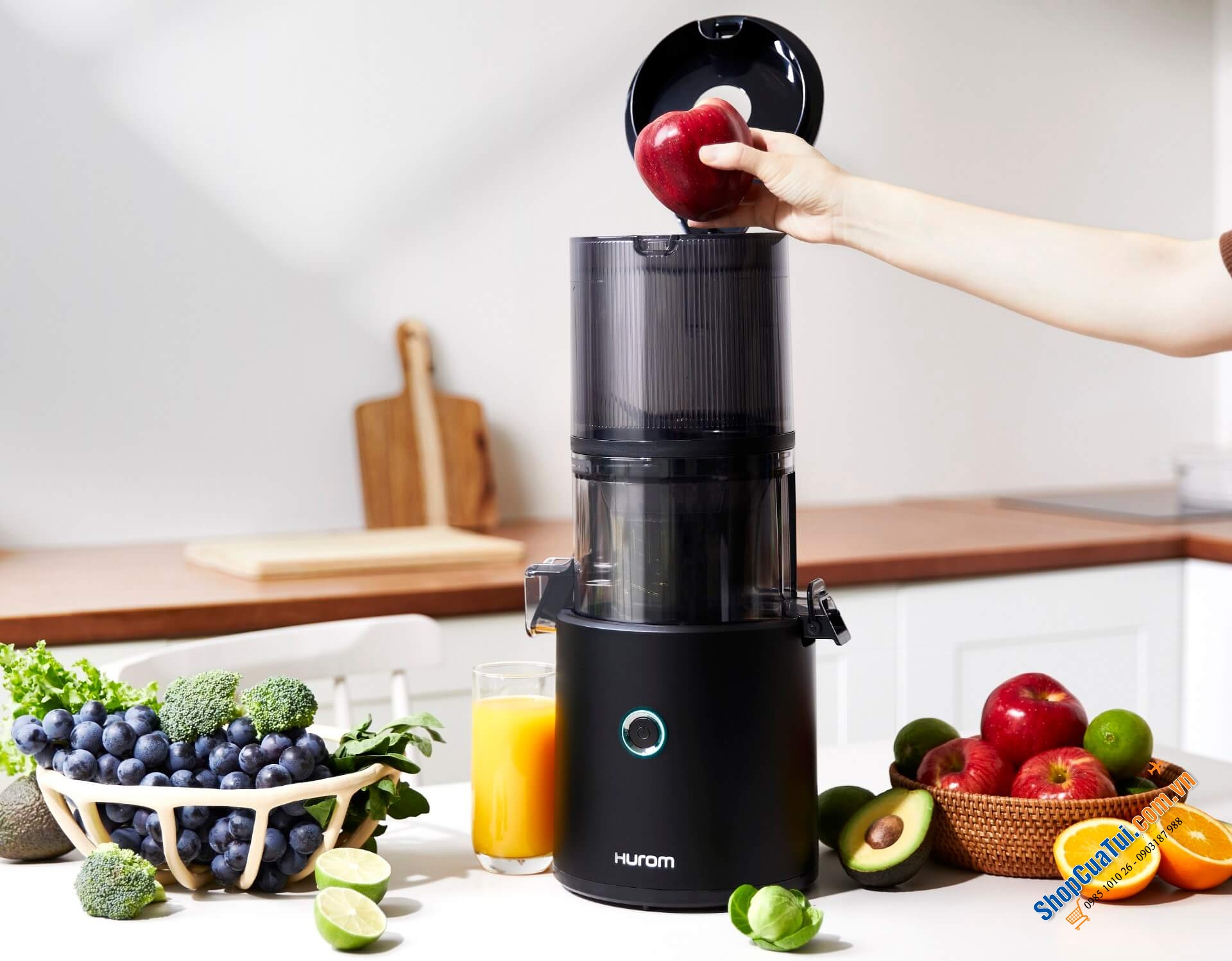 ÉP CHẬM MỚI NHẤT HUROM H300 - MÁY ÉP CHẬM HUROM H300 - đời máy thông minh nhất từ trước tới nay