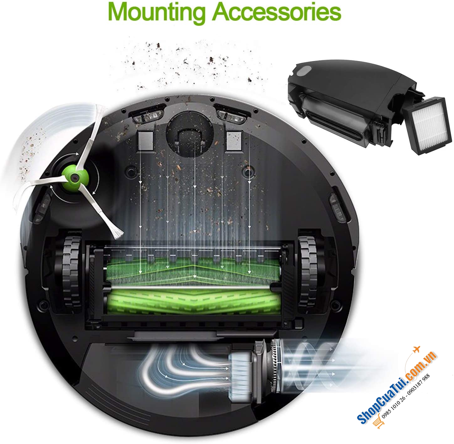 Robot Hút Bụi Roomba i7 15640 Vacuum