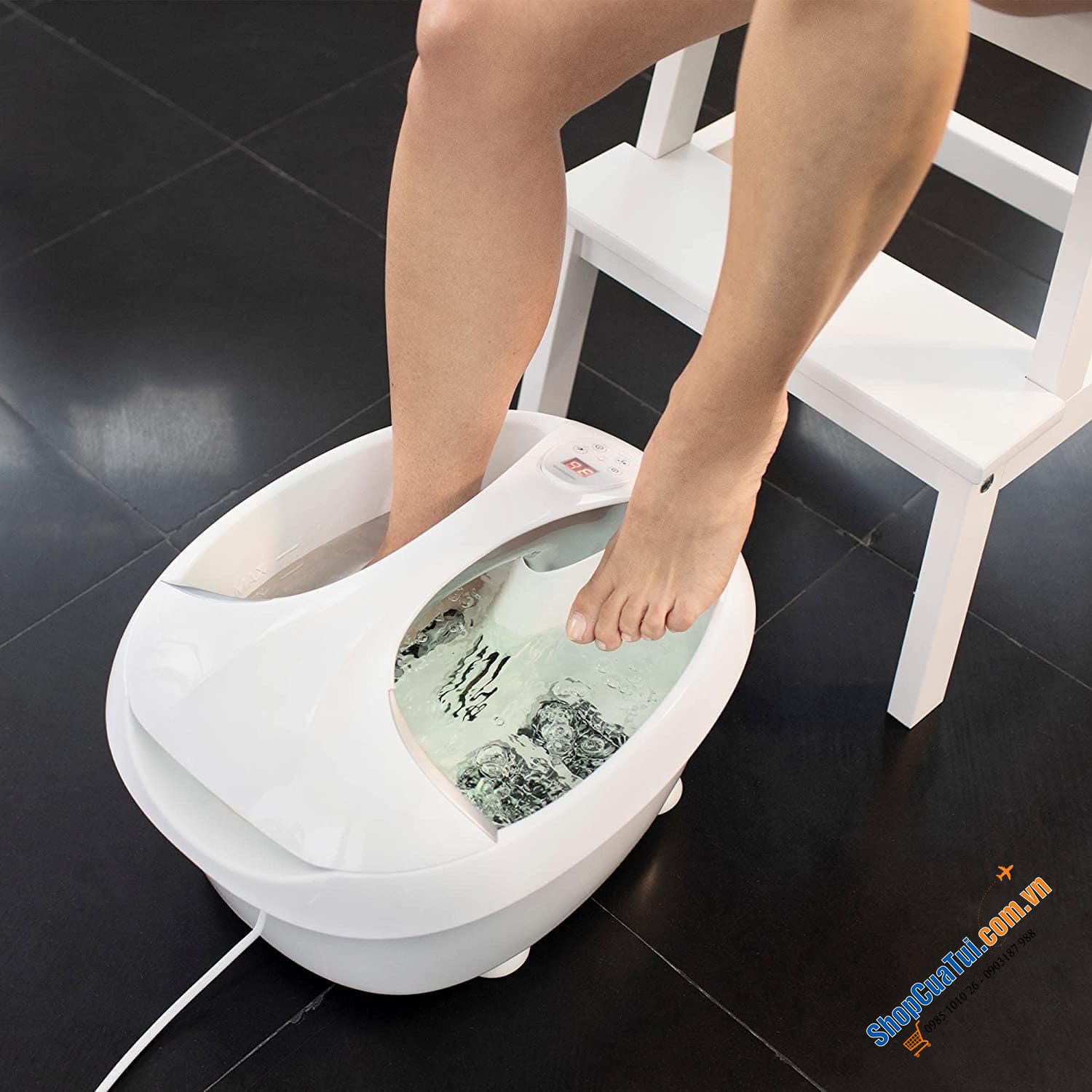 BỒN NGÂM CHÂN MEDISANA MODEL MỚI NĂM 2021 - Bồn Ngân Chân Medisan FS 888 Premium Foot Spa