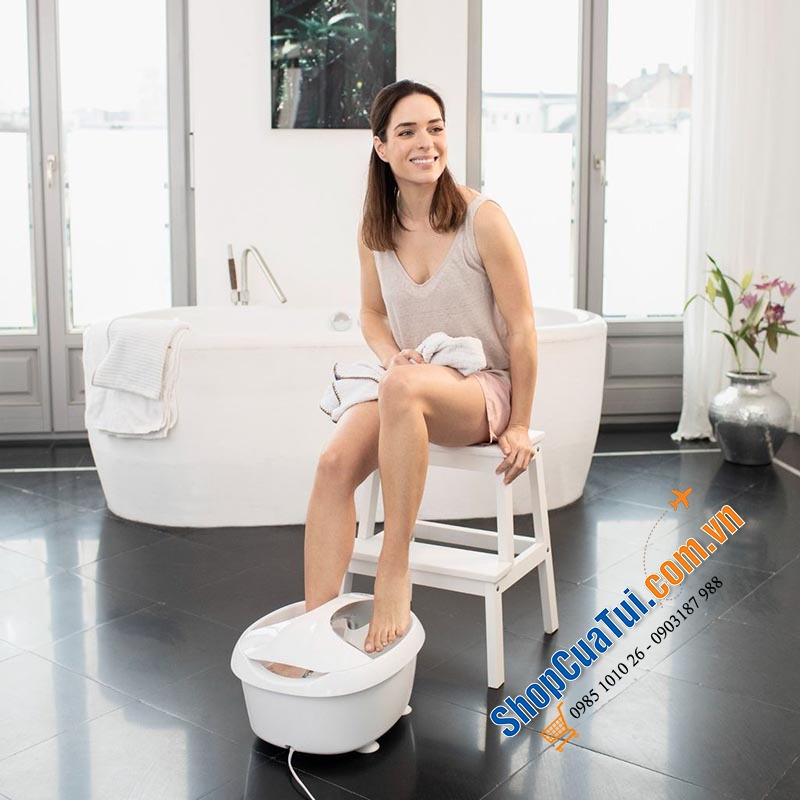 BỒN NGÂM CHÂN MEDISANA MODEL MỚI NĂM 2021 - Bồn Ngân Chân Medisan FS 888 Premium Foot Spa