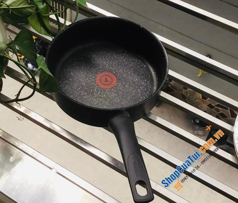 CHẢO NỒI TEFAL CÓ VUNG authetic 24 cm - MADE IN FRANCE.