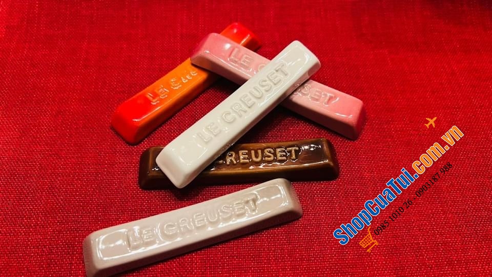 SET 5 GÁC ĐŨA SỨ LE CREUSET - Sử dụng để gác đũa, thìa dĩa