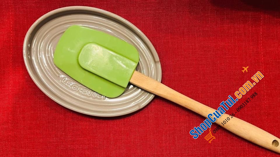GÁC THÌA ĐŨA LE CREUSET BẦU DỤC - màu xám