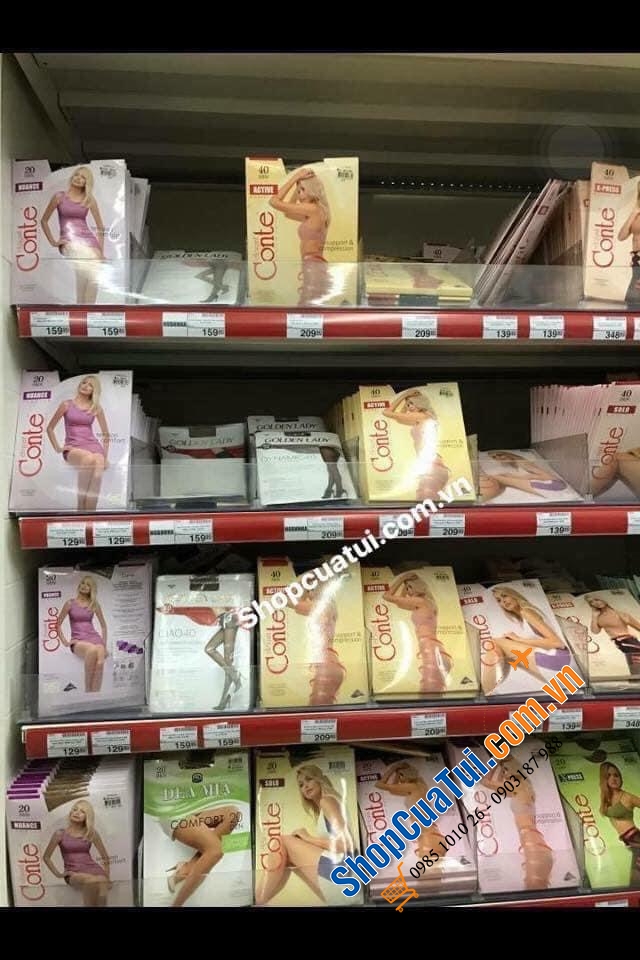 TẤT NGA 20D - QUẦN TẤT CONTE NGA: SIÊU DAI, BỀN, KHÔNG TỤT ĐŨNG - loại 20D