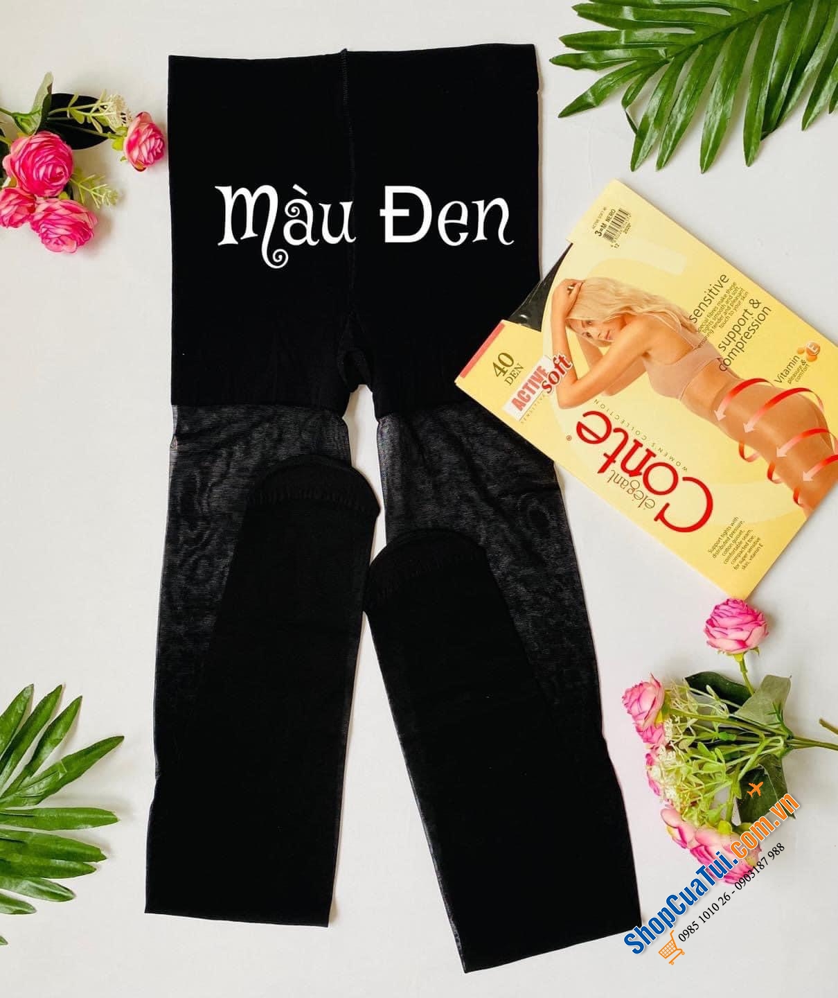 TẤT NGA 40D - QUẦN TẤT CONTE NGA: SIÊU DAI, BỀN, KHÔNG TỤT ĐŨNG - loại 40D