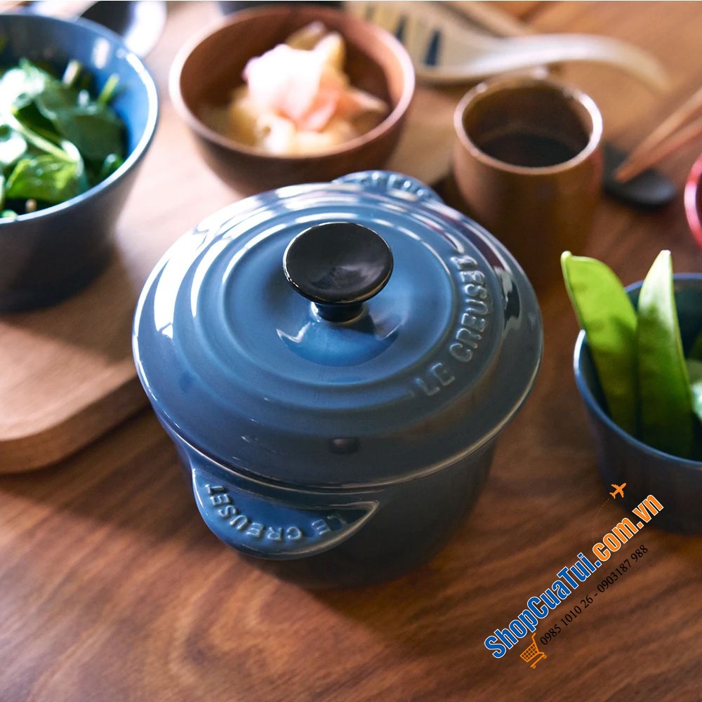ÂU SỨ LE CREUSET EVERY 13CM ĐỎ, CAM, XANH