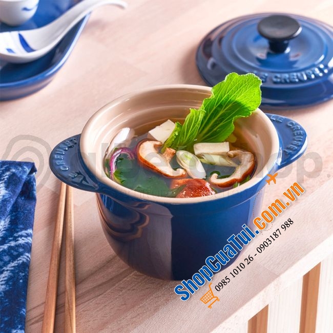 ÂU SỨ LE CREUSET EVERY 13CM ĐỎ, CAM, XANH