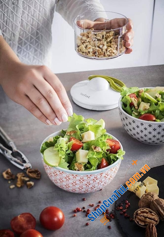 MÁY XAY GIA VỊ, HẠT, RAU CỦ TEFAL.