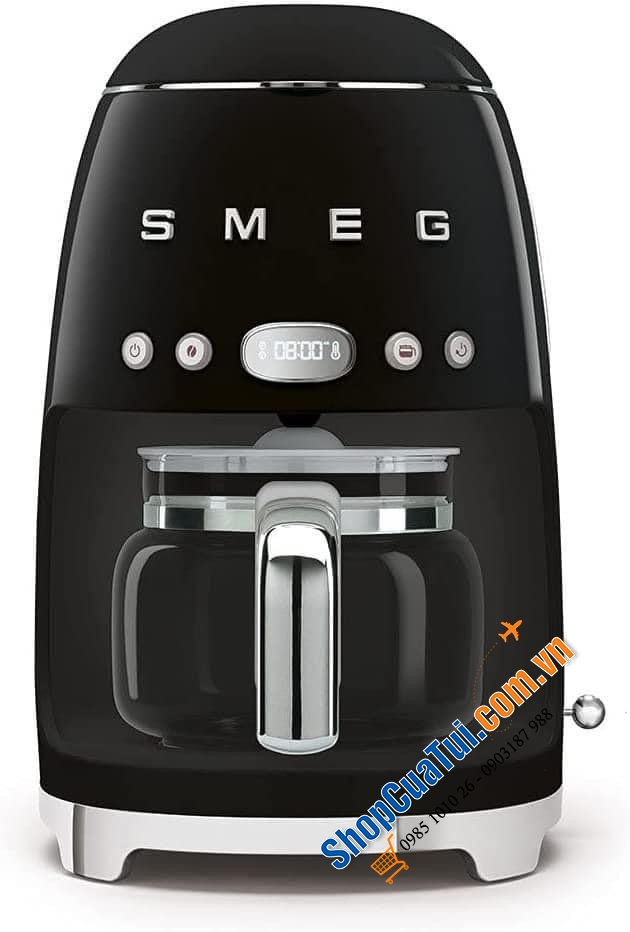 SẴN MÁY PHA CAFE PHIN SMEG màu đen.