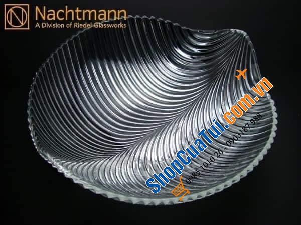 ĐĨA LÁ NACHTMANN MAMBO 77693 SCHALE 30cm - ĐĨA PHA LÊ HÌNH LÁ SÂU LÒNG