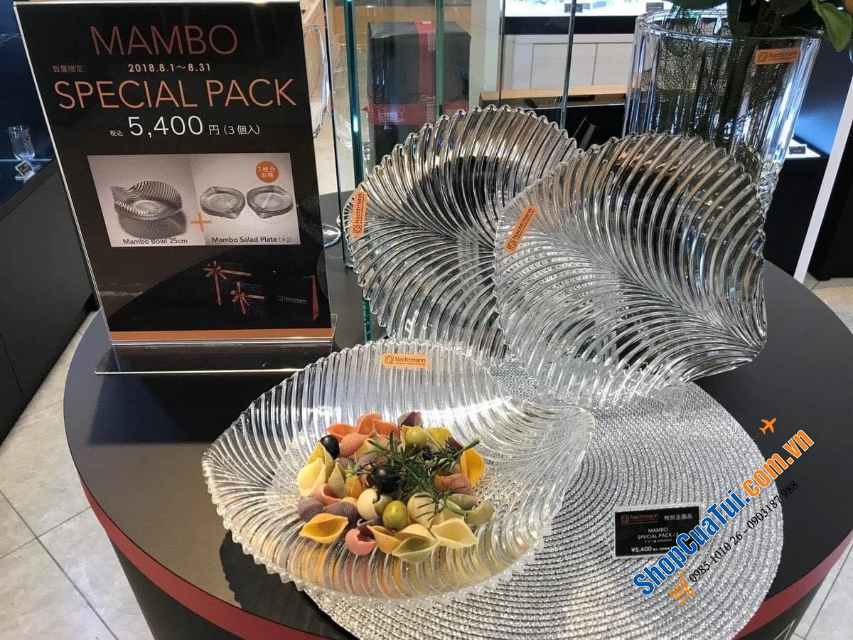 ĐĨA PHA LÊ ĐỨC NACHTMAN MAMBO SCHALE 25cm - ĐĨA LÁ NACHTMANN