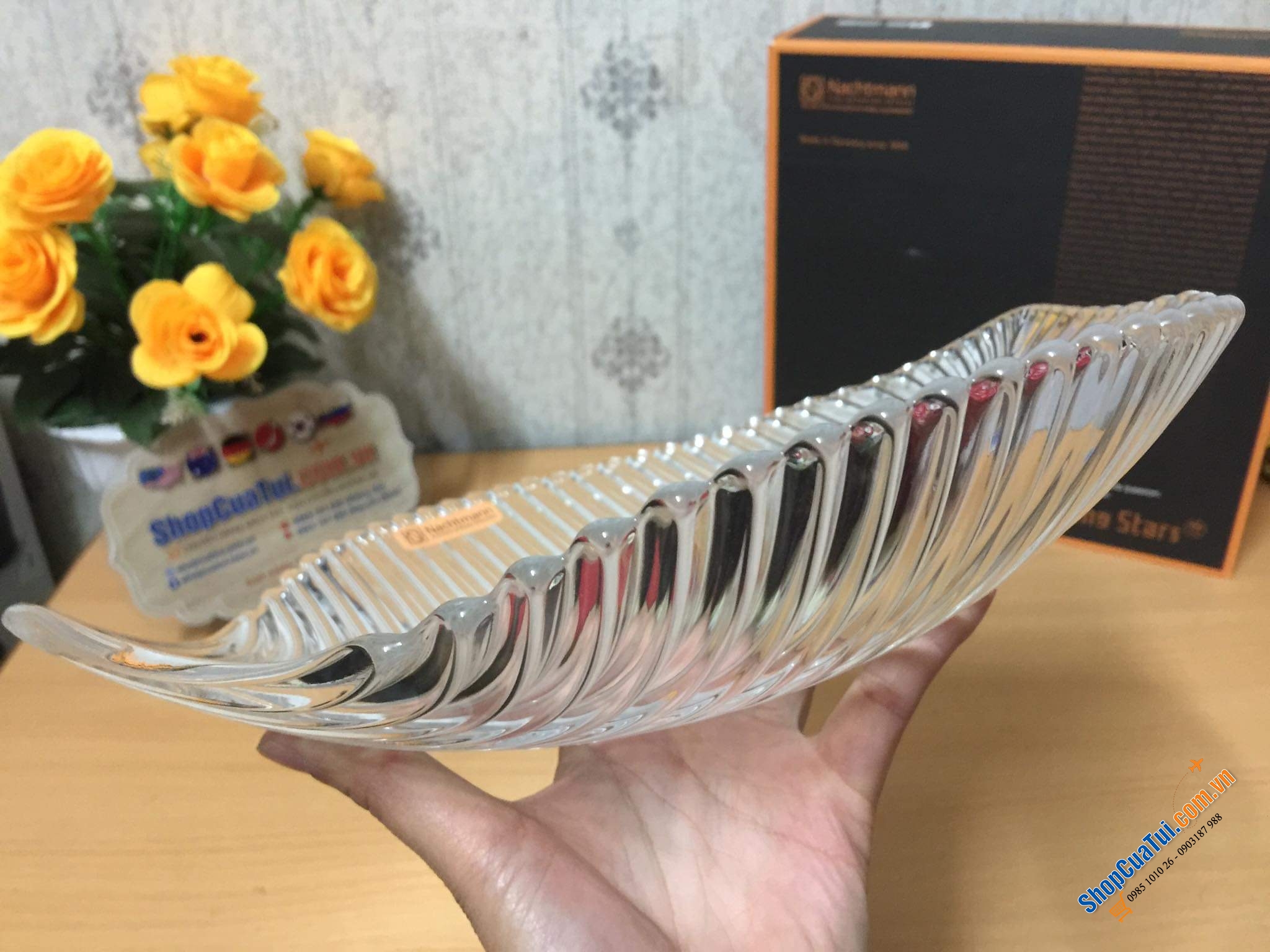 ĐĨA PHA LÊ ĐỨC NACHTMAN MAMBO SCHALE 25cm - ĐĨA LÁ NACHTMANN