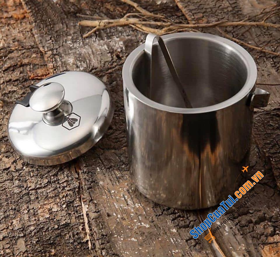 Xô đá - Xô đựng đá Laguiole - thương hiệu nổi tiếng của Pháp về phụ kiện nhà bếp, rượu