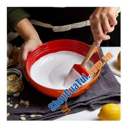 BÁT ĐỰNG CANH - SALAT LE CREUSET 24 CM MÀU CAM - ĐỎ - VÀNG - XANH DEEP TEAL - cầu vồng